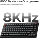 Клавіатура Keychron V1 8K Keychron Super Red Switch Black RGB (V1W-D1-UA)