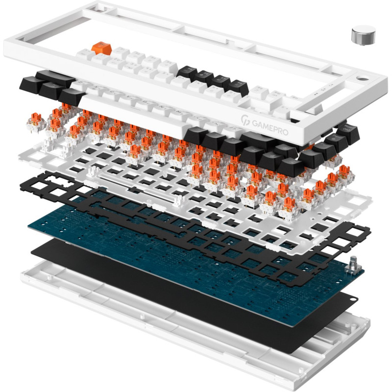 Клавіатура GamePro Asgard Valhalla MK160W Pro White