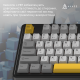 Клавіатура Ajazz AK980 MAX Magnetic switches Black Gray Yellow (AK980-MAX-M-BGY)