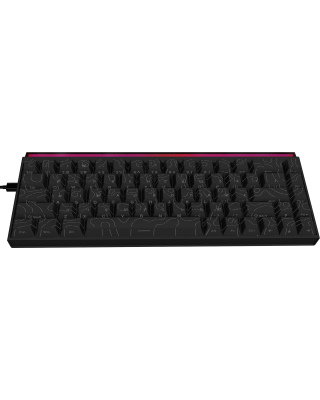Клавіатура Ajazz NK68 Red switches Side Contour Black (NK68-RSB)