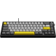 Клавіатура Ajazz AK650 Moon Yellow Switch Black USB-C (AK650-MY-GWY)