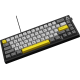 Клавіатура Ajazz AK650 Moon Yellow Switch Black USB-C (AK650-MY-GWY)