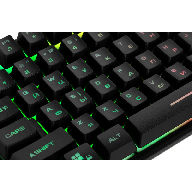 Клавіатура 2E KG355 LED Gaming black (2E-KG355UBK)