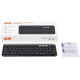 Клавіатура 2E KS250 WL BT EN/UKR Black (2E-KS250WBK_UA)