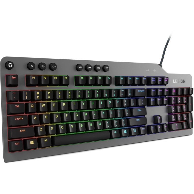 Клавіатура Lenovo Legion K500 RGB Mechanical Gaming Keyboard UKR (GY41L16650)