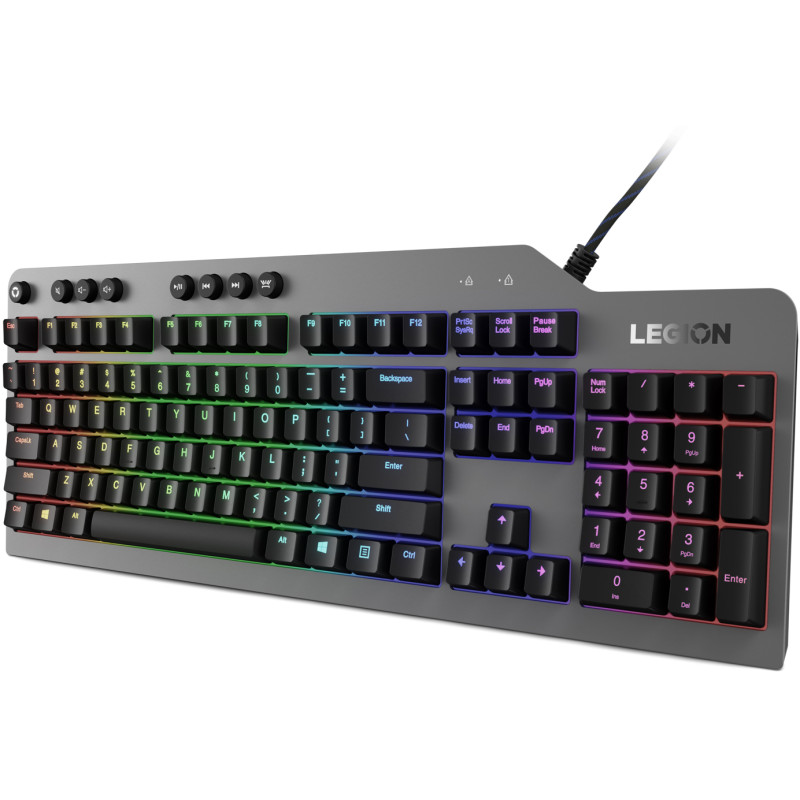 Клавіатура Lenovo Legion K500 RGB Mechanical Gaming Keyboard UKR (GY41L16650)