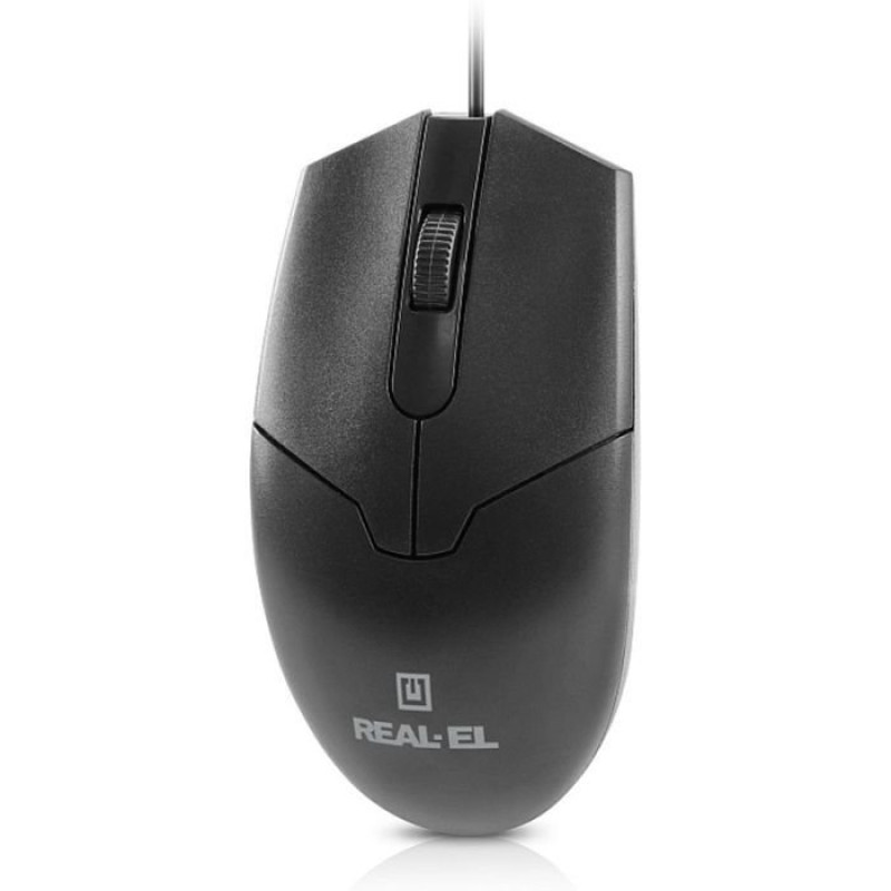 Комплект (клавіатура, миша) REAL-EL Kit 511 Black (EL123100052)