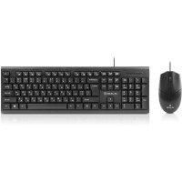 Комплект (клавіатура, миша) REAL-EL Kit 511 Black (EL123100052)