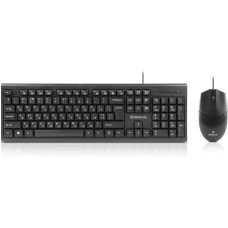 Комплект (клавіатура, миша) REAL-EL Kit 511 Black (EL123100052)