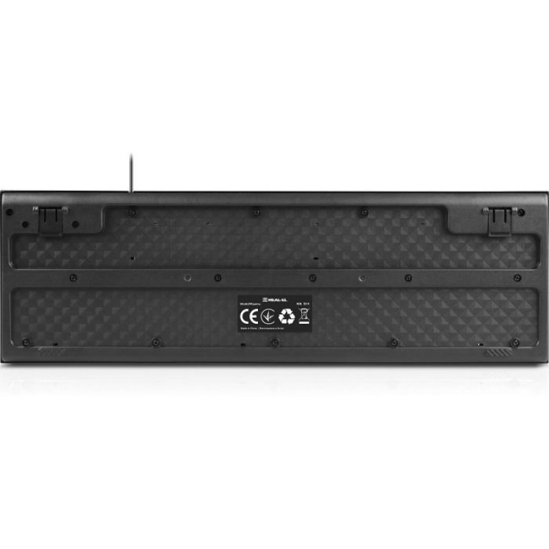 Комплект (клавіатура, миша) REAL-EL Kit 511 Black (EL123100052)