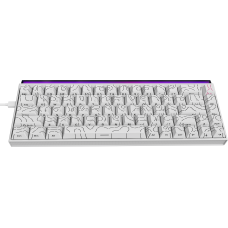Клавіатура Ajazz NK68 Red switches Side contour White (NK68-RSW)