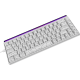 Клавіатура Ajazz NK68 Red switches Side contour White (NK68-RSW)