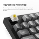 Клавіатура Keychron K10 Max Keychron Super Banana Switch Black RGB (K10M-H4-UA)