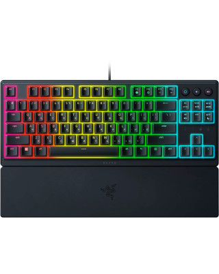 Клавіатура Razer Ornata V3 TKL RGB 84key Mecha-Membrane Switch USB UA Black (RZ03-04881800-R371)