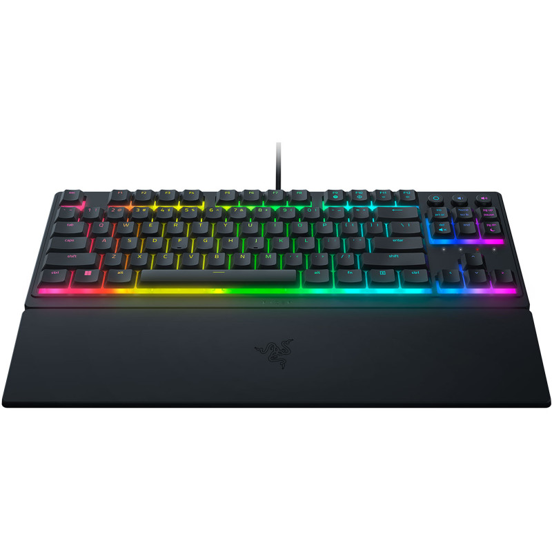 Клавіатура Razer Ornata V3 TKL RGB 84key Mecha-Membrane Switch USB UA Black (RZ03-04881800-R371)