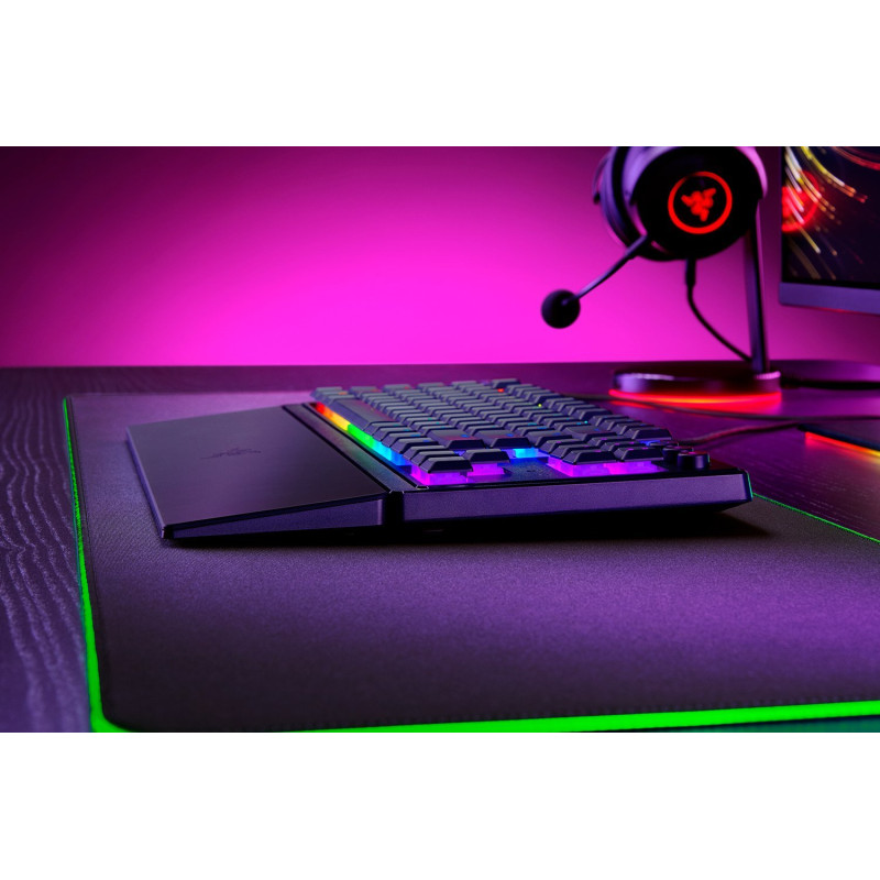 Клавіатура Razer Ornata V3 TKL RGB 84key Mecha-Membrane Switch USB UA Black (RZ03-04881800-R371)