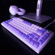 Клавіатура Proove Gaming Coupe (Ukraine Layout) White Purple