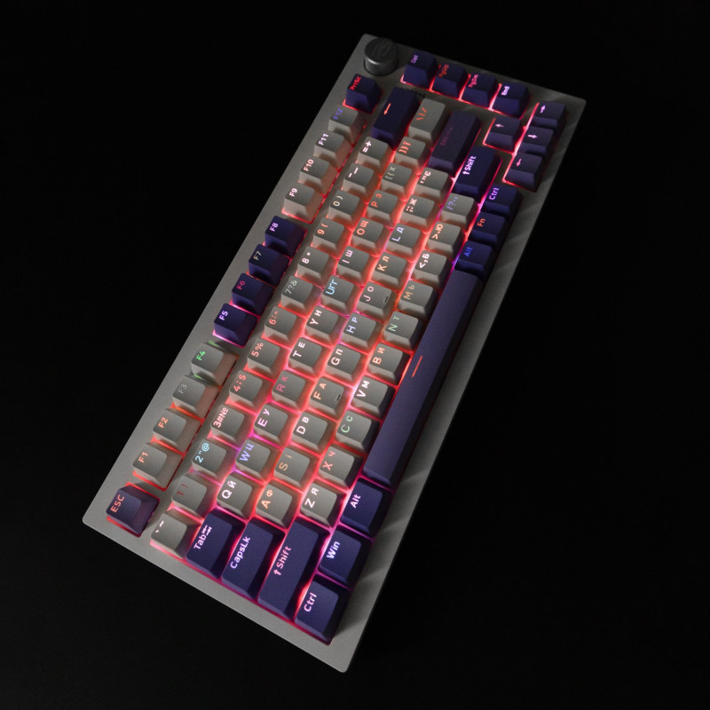 Клавіатура Proove Gaming Coupe (Ukraine Layout) White Purple