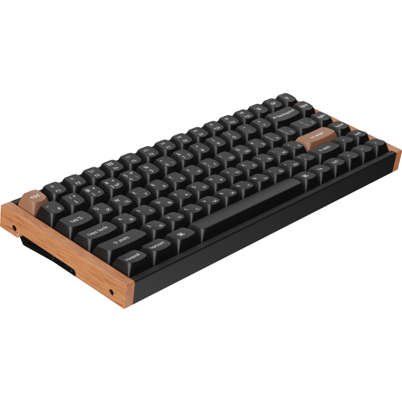 Клавіатура Keychron K2 HE Magnetic Switch Black RGB (K2H-F1-UA)