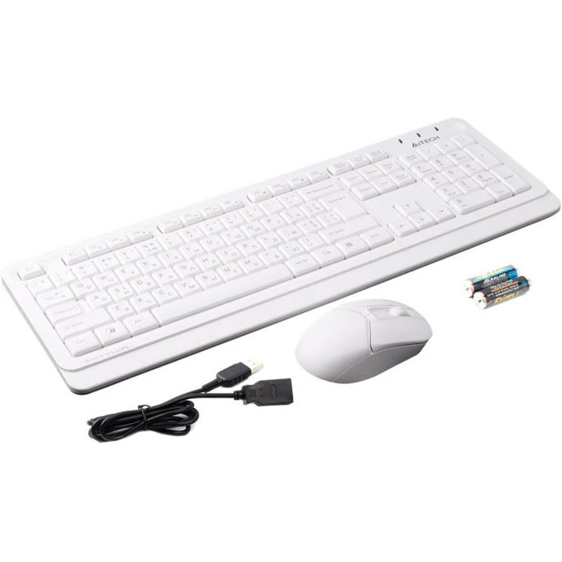 Комплект A4Tech FG1012 Wireless White