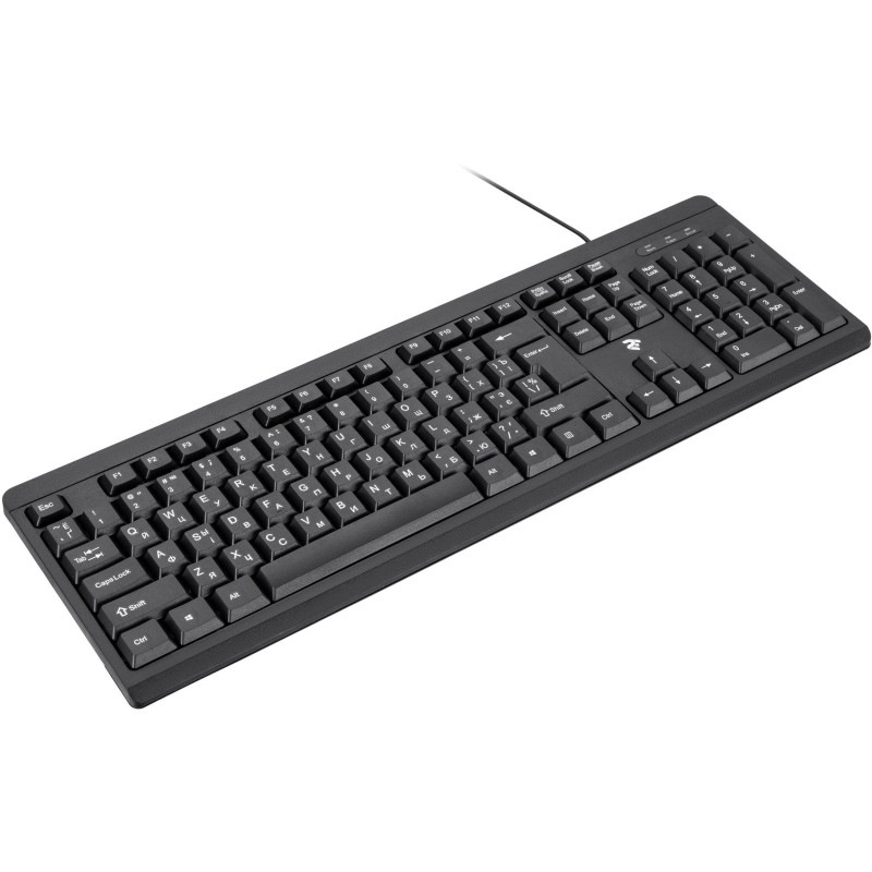 Комплект 2E MK401 USB EN/UKR Black (2E-MK401UB_UA)