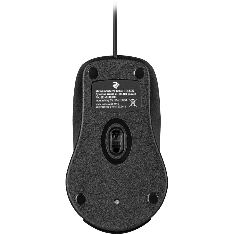 Комплект 2E MK401 USB EN/UKR Black (2E-MK401UB_UA)