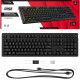 Клавіатура HyperX Alloy Rise PBT HX Red USB Black (7G7A3AA)