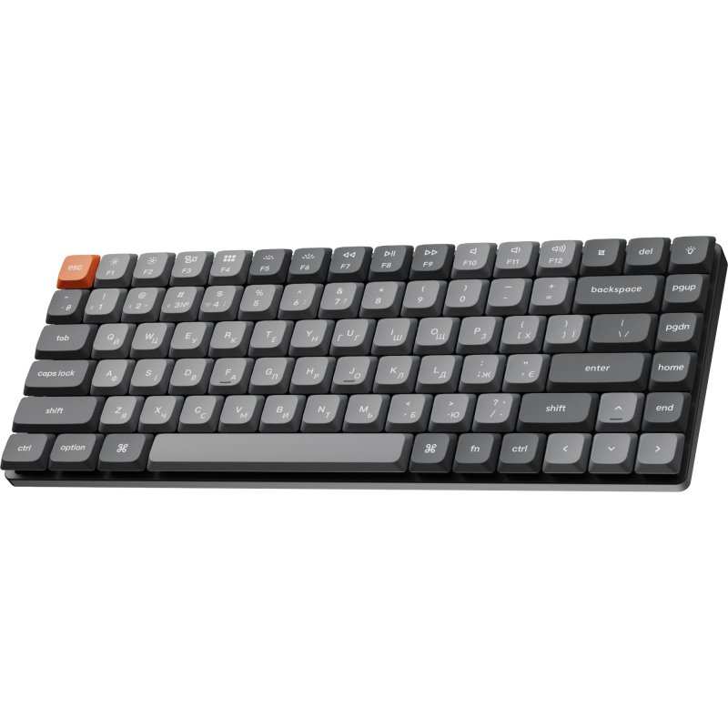 Клавіатура Keychron K3 Max, Gateron MX 2.0 Brown, Hot-Swap, RGB UA Black (K3M-H3-UA)