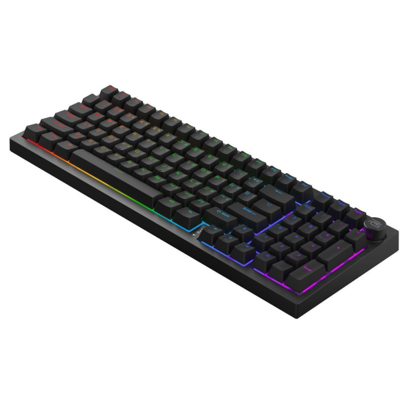 Клавіатура Proove Gaming Slicker Wireless Keyboard Black (EN + UA) (WKSL00022401)