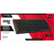 Клавіатура HyperX Alloy Rise 75 PBT HX Red USB Black (7G7A4AA)