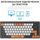 Клавіатура OfficePro SK955B Bluetooth Black