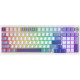 Клавіатура Proove Gaming Slicker Wireless Keyboard White (EN + UA) (WKSL00022402)
