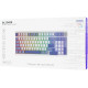 Клавіатура Proove Gaming Slicker Wireless Keyboard White (EN + UA) (WKSL00022402)