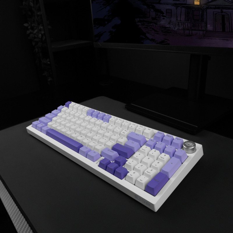 Клавіатура Proove Gaming Slicker Wireless Keyboard White (EN + UA) (WKSL00022402)