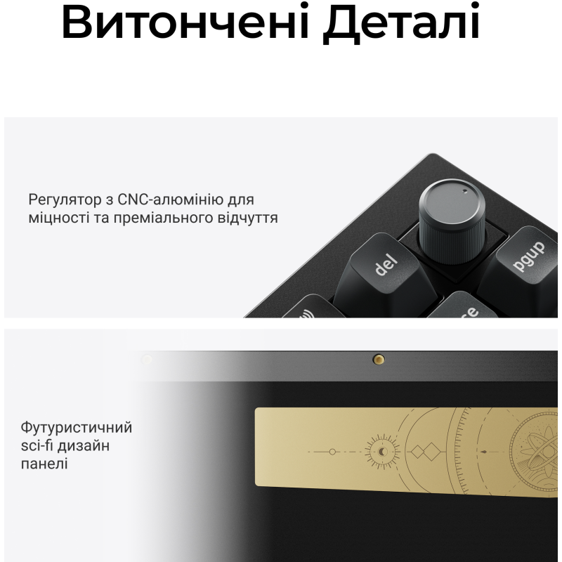 Клавіатура Keychron Q1 Ultra Keychron Red Switch Black RGB (Q1U-M1-UA)