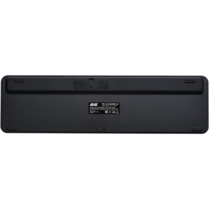  Комплект 2E MK440 WL BT EN/UKR Gray (2E-MK440WBGR_UA)