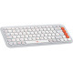 Клавіатура Logitech POP Icon Keys Bluetooth UA Off-White (920-013072)
