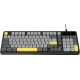 Клавіатура Ajazz AF98 USB UA Black/Grey/Yellow (AF98-BGY)