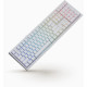 Клавіатура Ducky One X Wireless Magnetic White