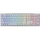 Клавіатура Ducky One X Wireless Magnetic White