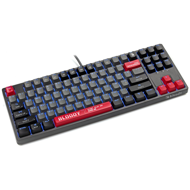 Клавіатура A4Tech Bloody S87 BLMS Red Plus Switch Energy Red (S87 Energy Red)