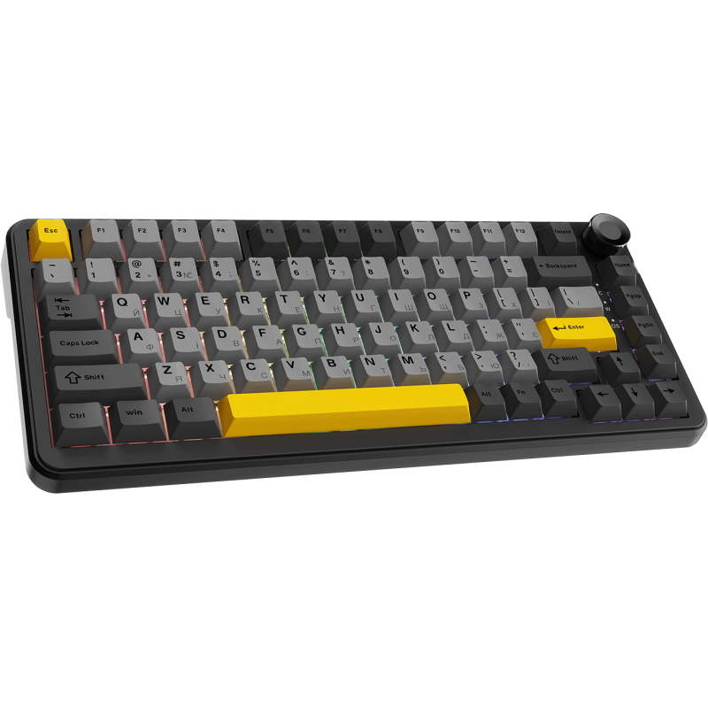 Клавіатура Ajazz AK820 Max Plus Day Dream Switch Black (AK820MAX-DD-BGY)