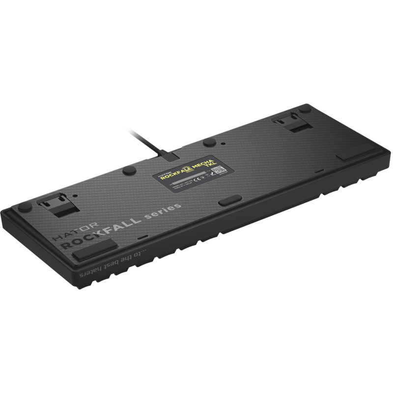 Клавіатура Hator Rockfall 2 Mecha TKL Orange Black (HTK-520)