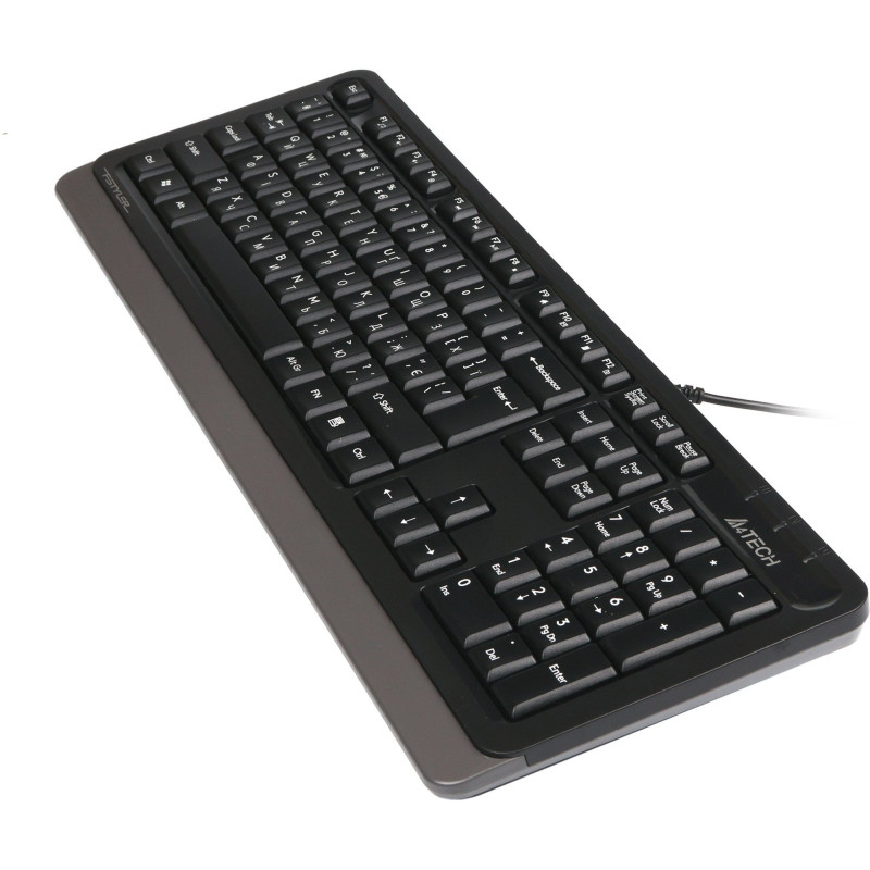 Клавіатура A4Tech FK10 Ukr Grey