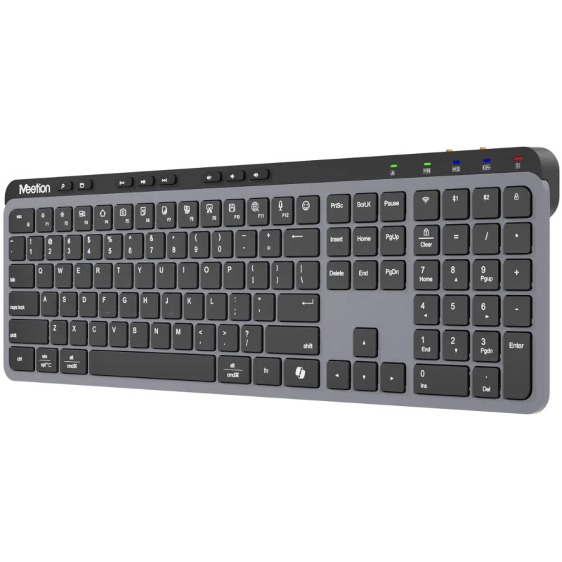 Клавіатура Meetion WK330 Wireless/Bluetooth Black (MT-WK330-A-RUA)