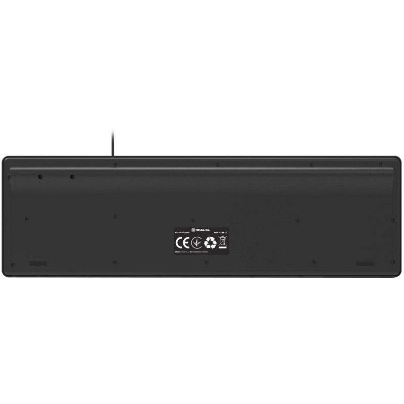 Клавіатура REAL-EL RK-7015 (EL123100049)
