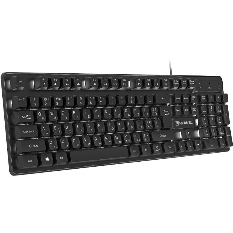 Клавіатура REAL-EL RK-7015 (EL123100049)
