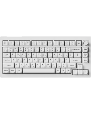 Клавіатура Keychron V1 Ultra Keychron Red Switch White RGB (V1U-F1-UA)
