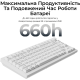 Клавіатура Keychron V1 Ultra Keychron Red Switch White RGB (V1U-F1-UA)