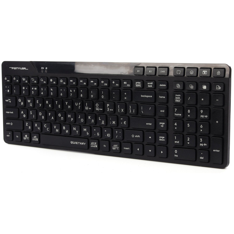Клавіатура A4Tech FBK27C AS Wireless Black (4711422001266)